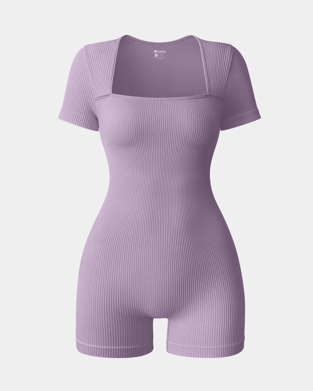 Short Sleeve Square Neck Rompers