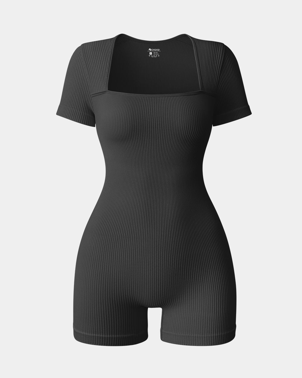 Short Sleeve Square Neck Rompers