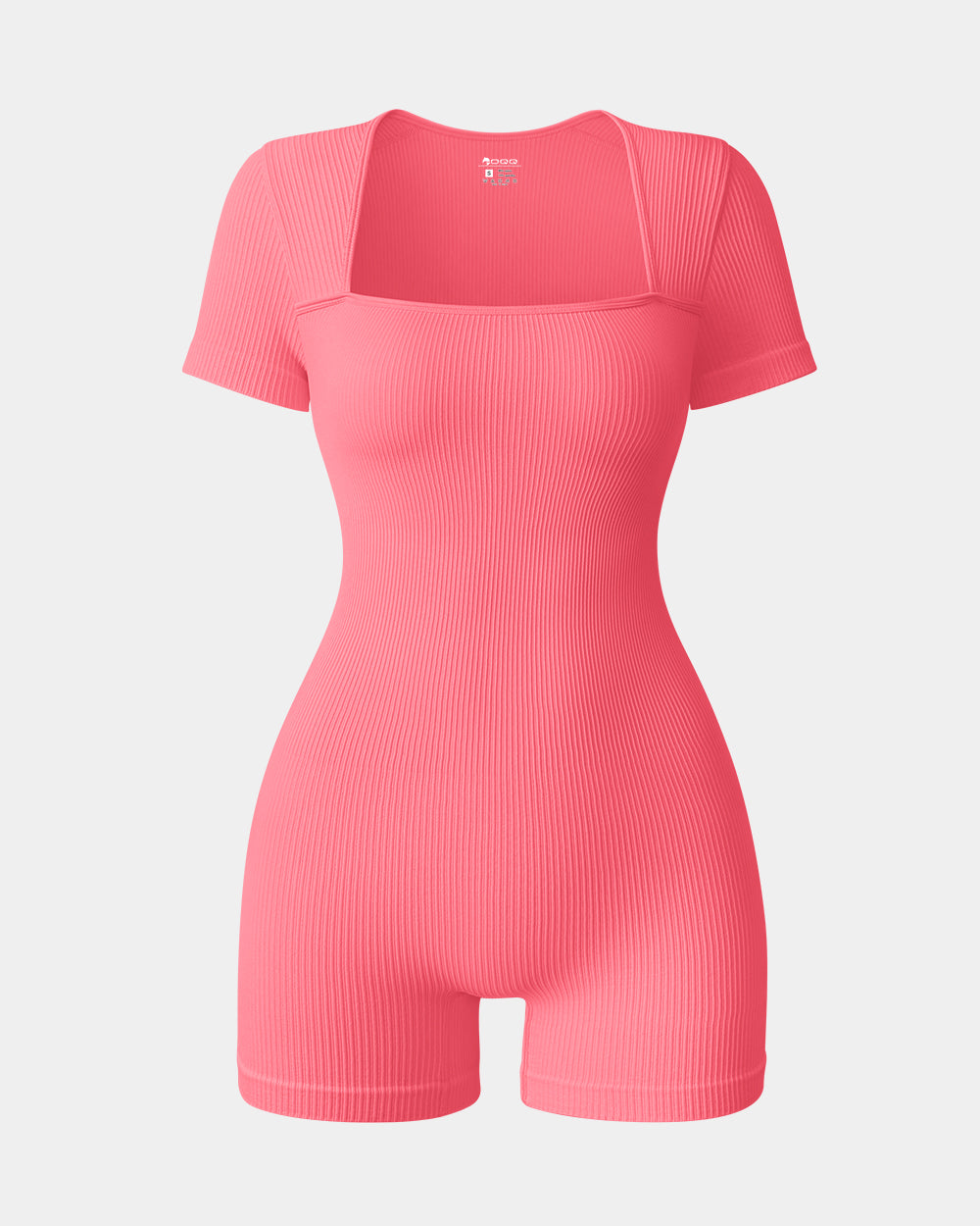 Short Sleeve Square Neck Rompers