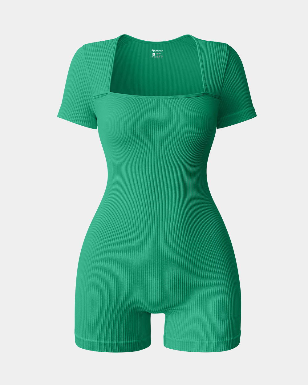 Short Sleeve Square Neck Rompers