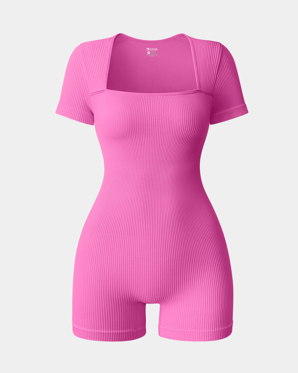 Short Sleeve Square Neck Rompers