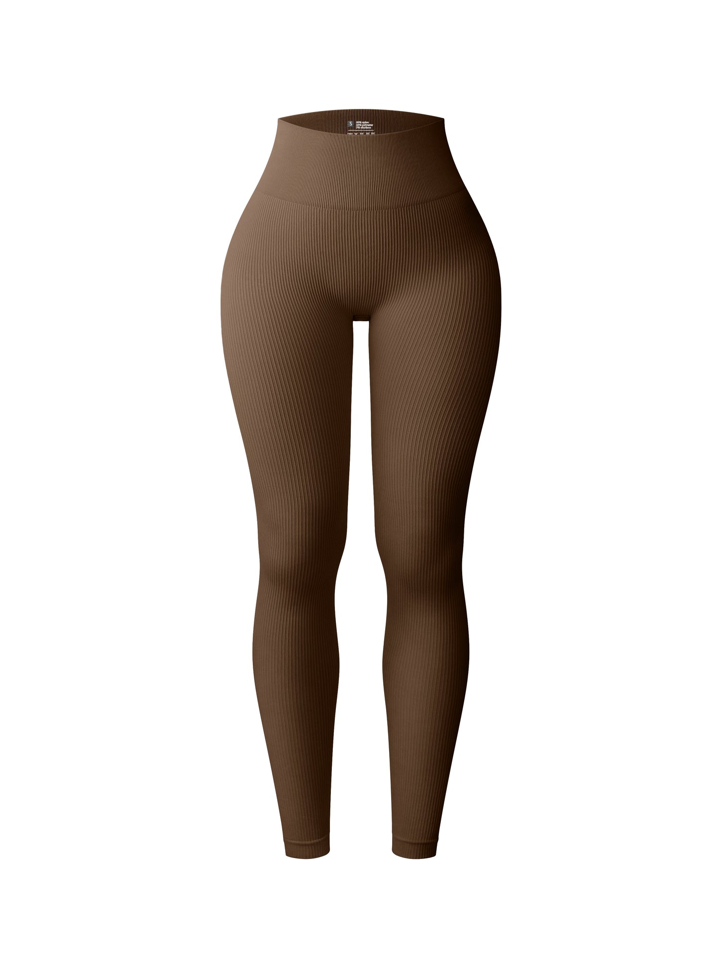 Ribbed Seamless Workout High Waist Athletic Pants