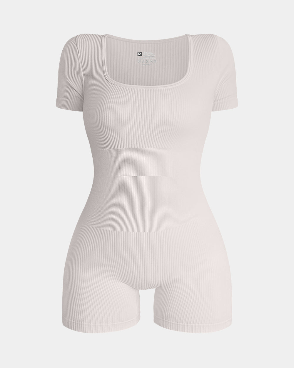 Square Neck Exercise Rompers