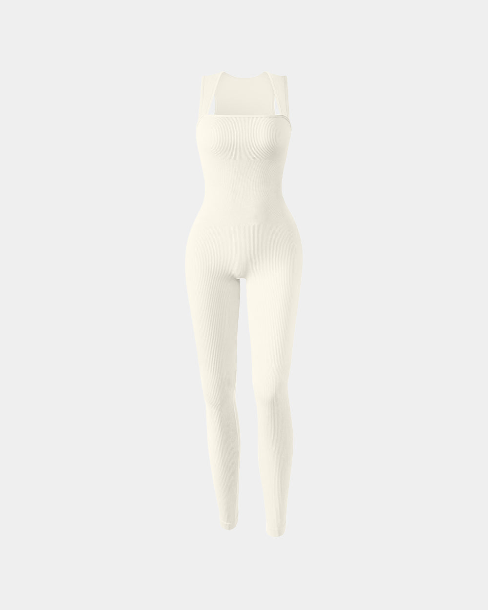 Women Jumpsuits Square Neck Sleeveless