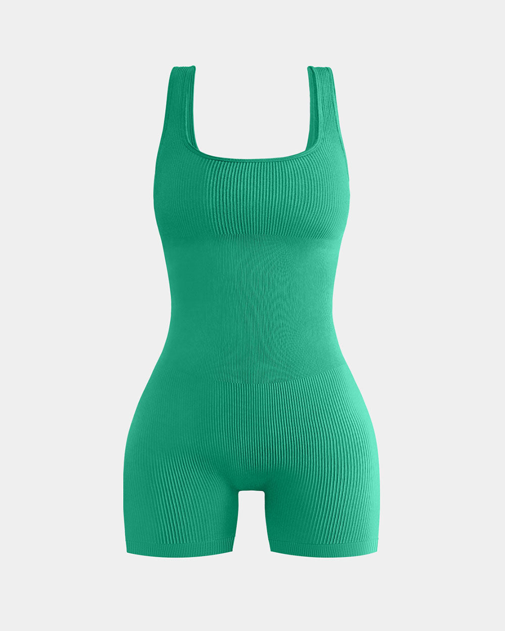 Square Neck Sleeveless Romper