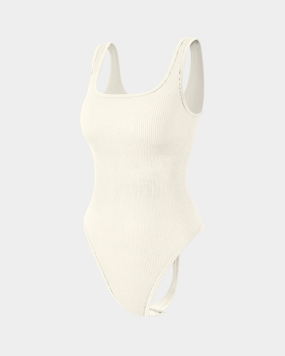 Sleeveless Square Neck Thongs Bodysuits