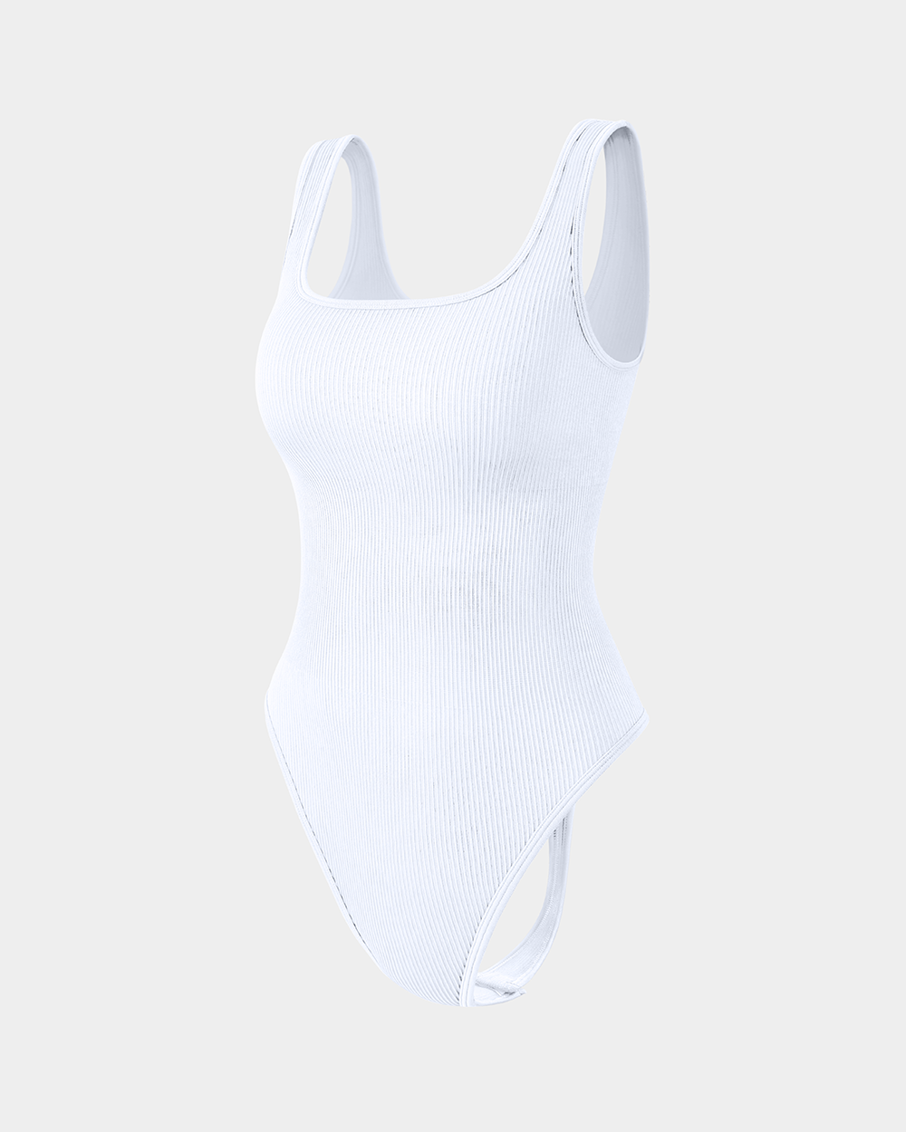 Sleeveless Square Neck Thongs Bodysuits
