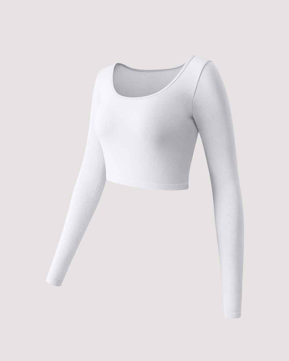 Round Neck Crop Tops