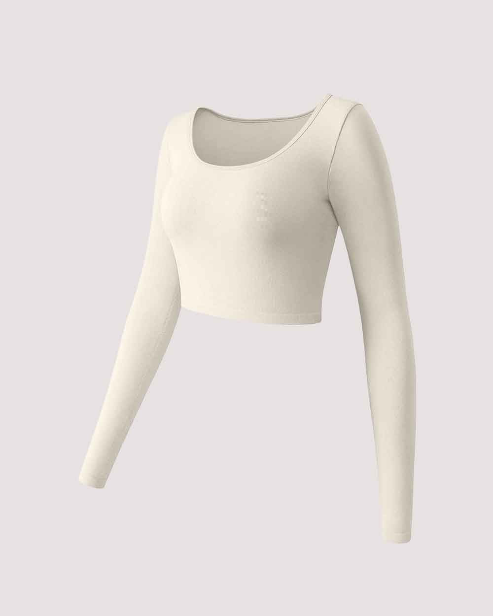 Round Neck Crop Tops