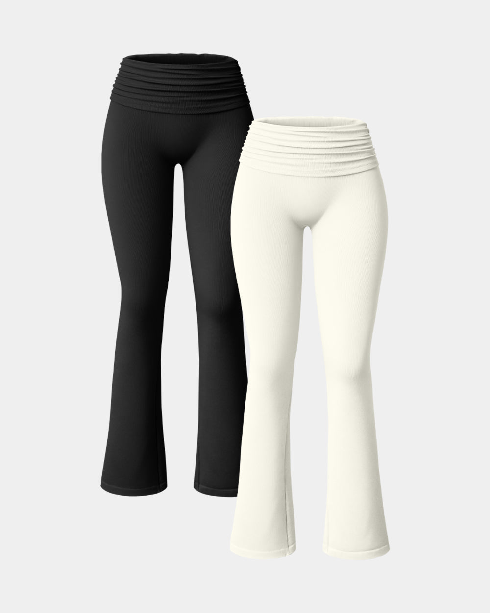 Low Rise Wide Leg Pants