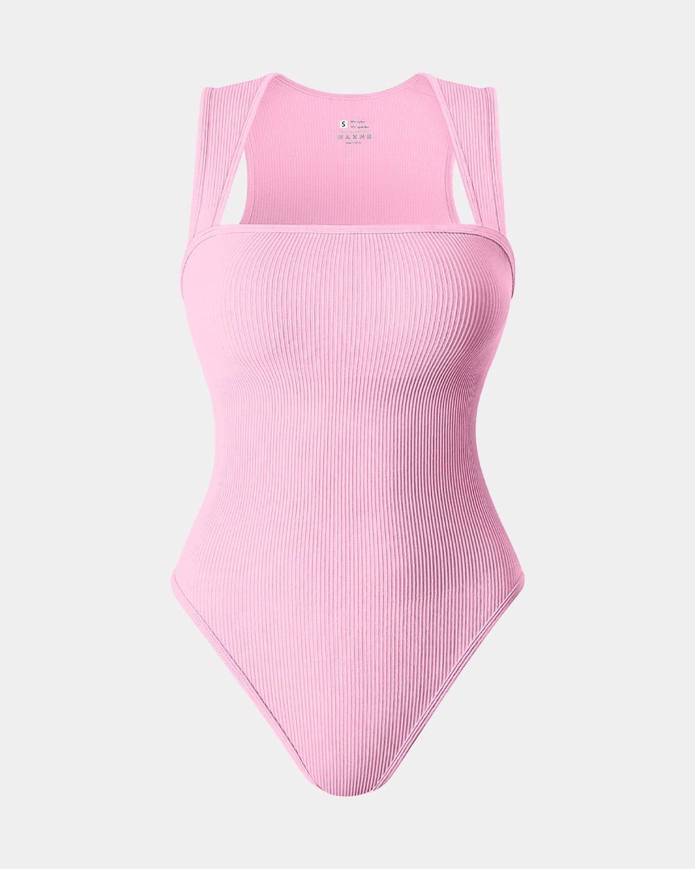 Strappy Square Neck Sleeveless Tummy Control Tank Tops Bodysuits