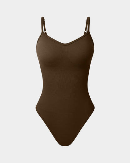 Sleeveless Adjustable Spaghetti Strips  Bodysuits