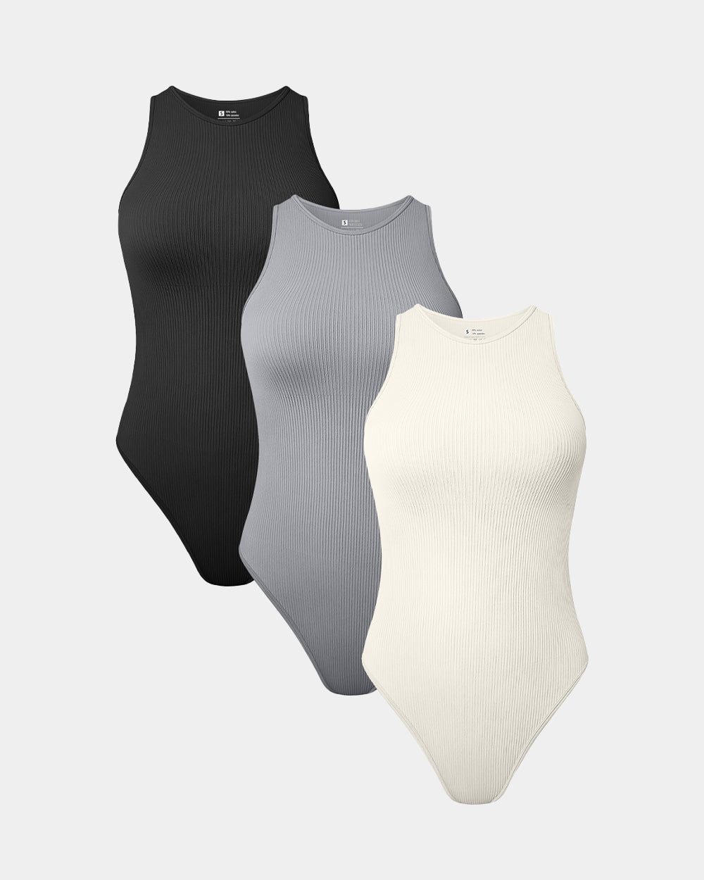 Sleeveless Halter Neck Bodysuits