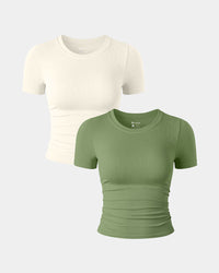 Pea green Beige