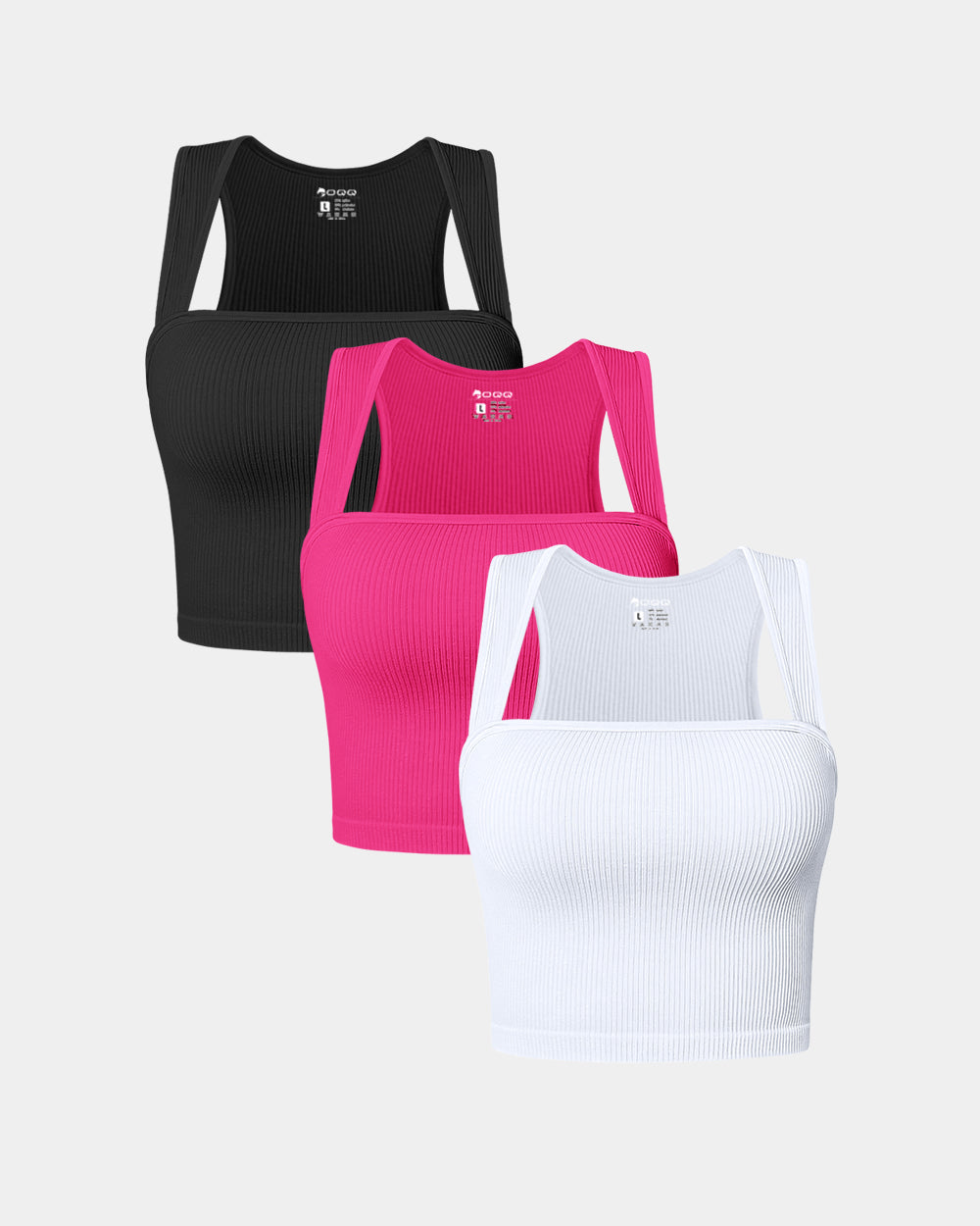 Sleeveless Square Neck Tops