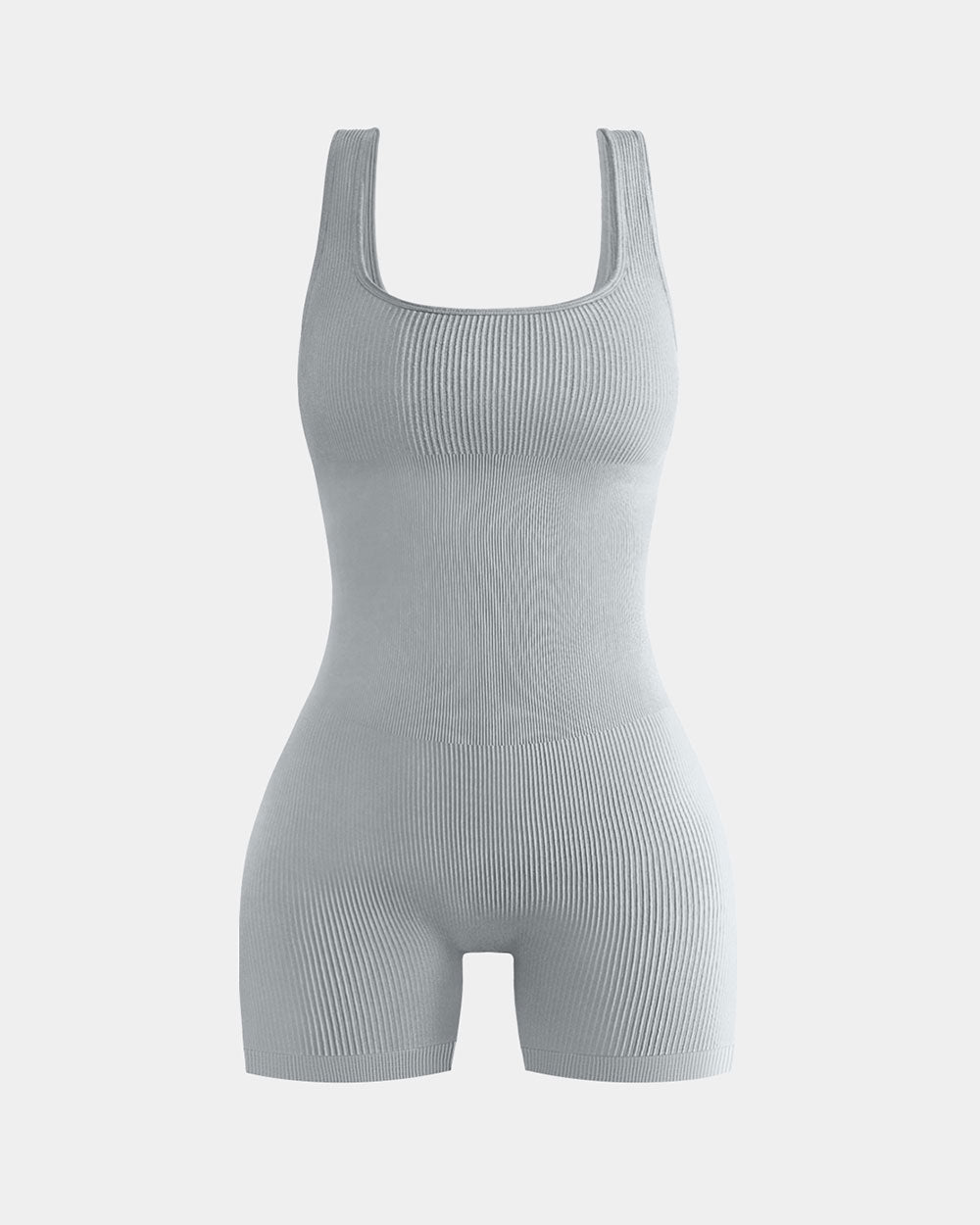 Square Neck Sleeveless Romper