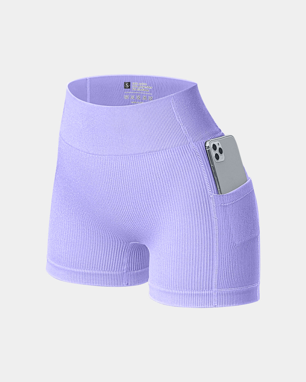 Women High Waist Yoga Shorts