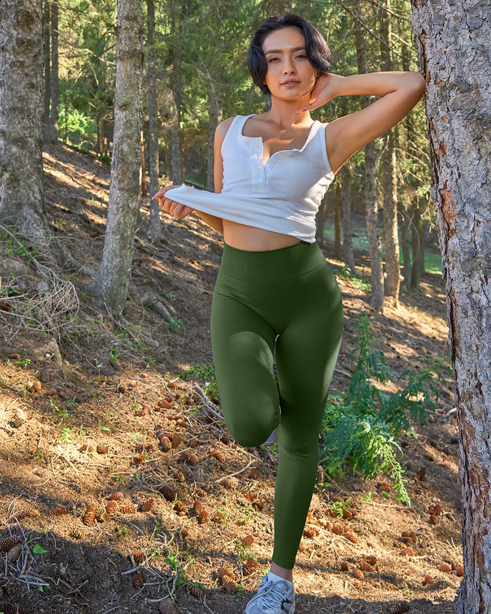Seamless High Waist Butt Liftings Yoga Leggings