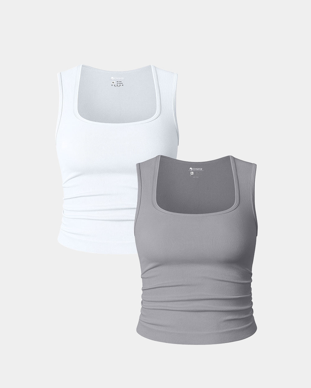 Sleeveless  Square Neck Shirts