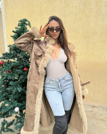 Zip Front Long Sleeve  Bodysuits
