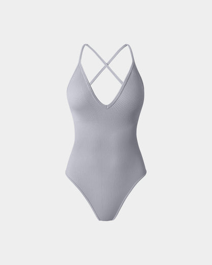 V Neck Bodysuits