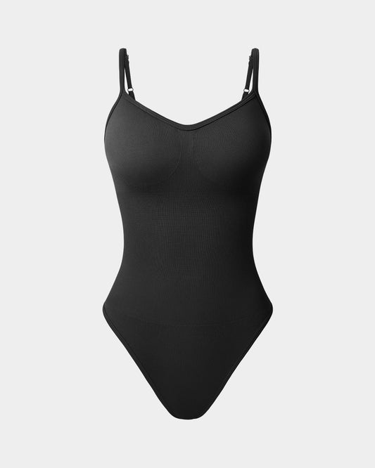 Sleeveless Adjustable Spaghetti Strips  Bodysuits