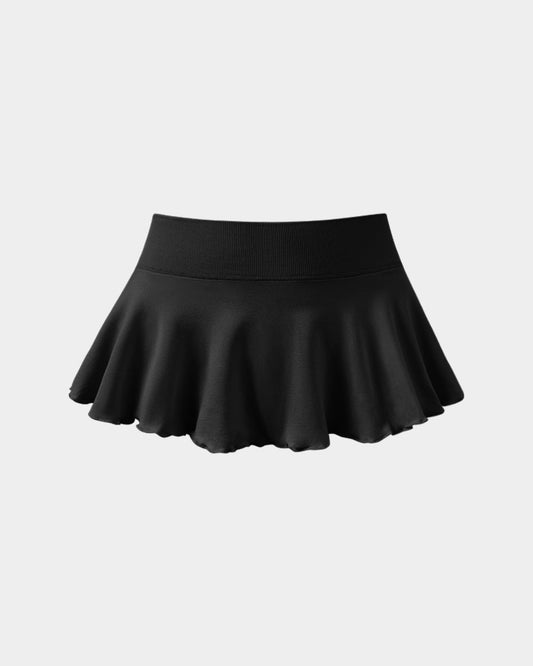 Skirts 2 in 1 Flowy Flared Casual Skirts
