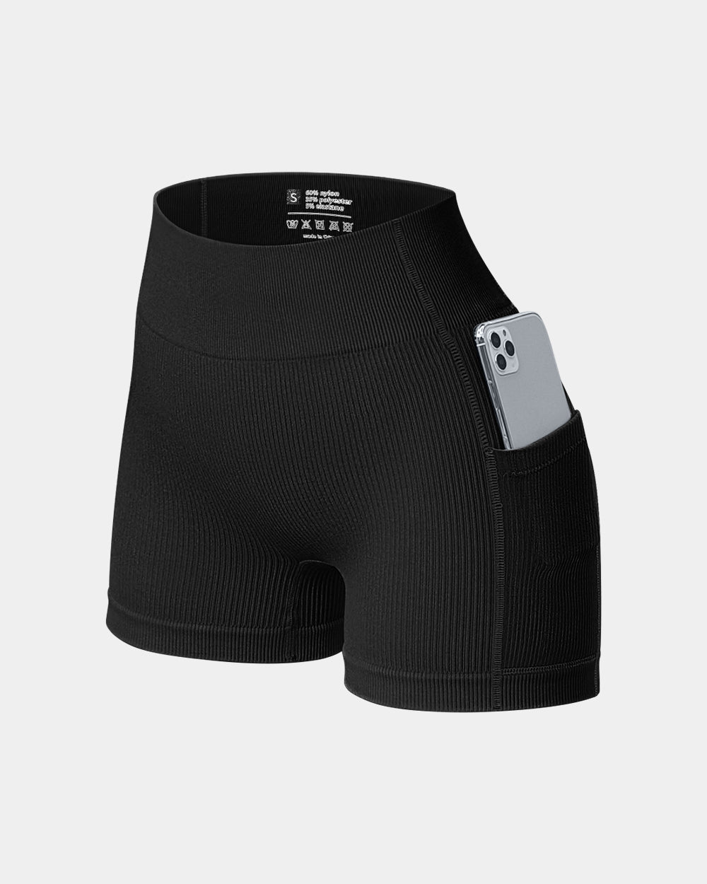 Women High Waist Yoga Shorts