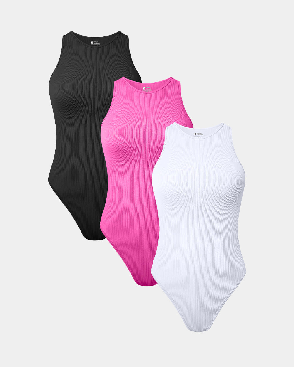 Sleeveless Halter Neck Bodysuits