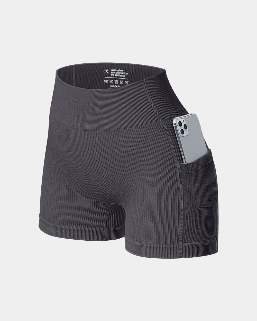 Women High Waist Yoga Shorts