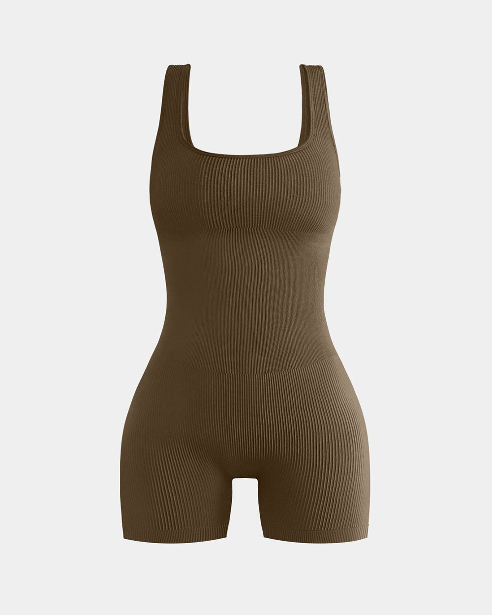 Square Neck Sleeveless Romper