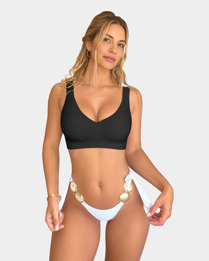 Comfortable V-neck Bra