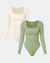 Pea green Beige