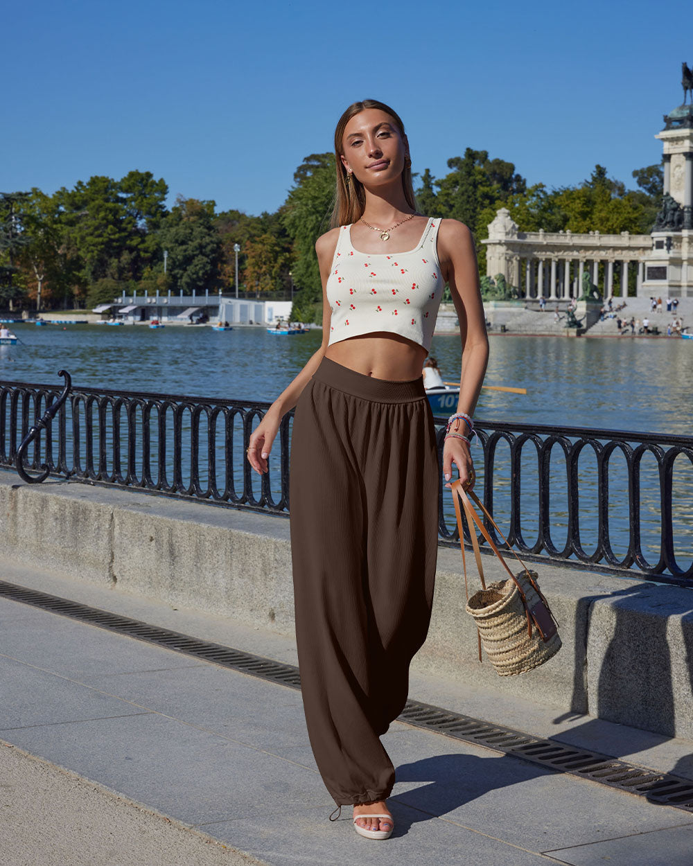 Wide Leg High Waist Lounge Adjustable Legging