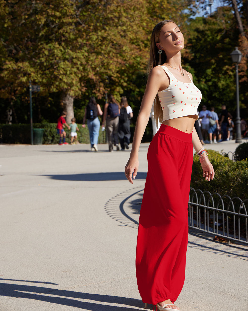 Wide Leg High Waist Lounge Adjustable Legging