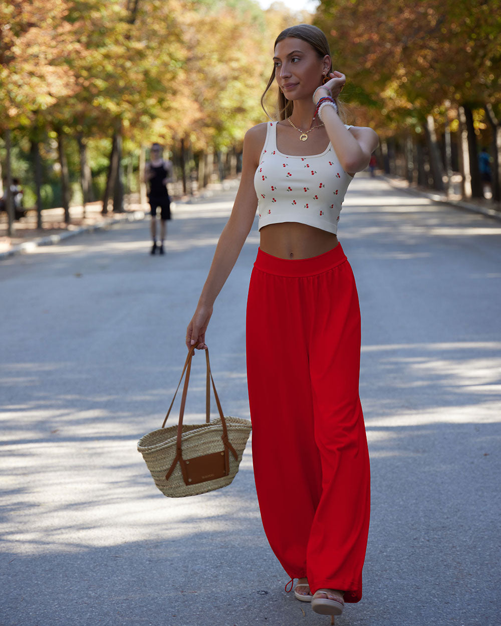 Wide Leg High Waist Lounge Adjustable Legging