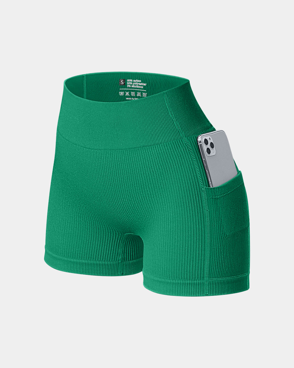 Women High Waist Yoga Shorts