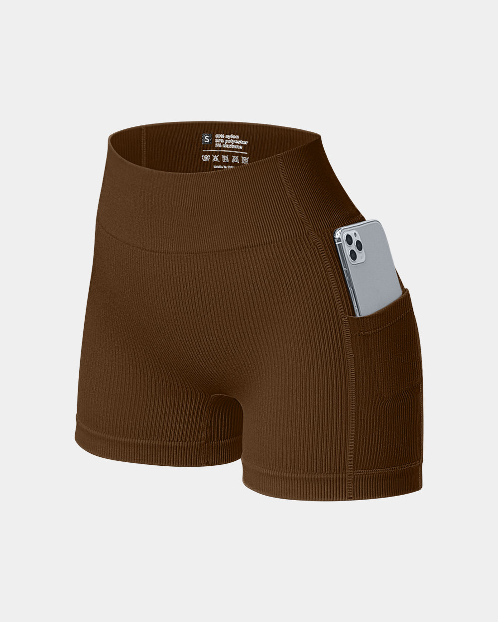 Women High Waist Yoga Shorts
