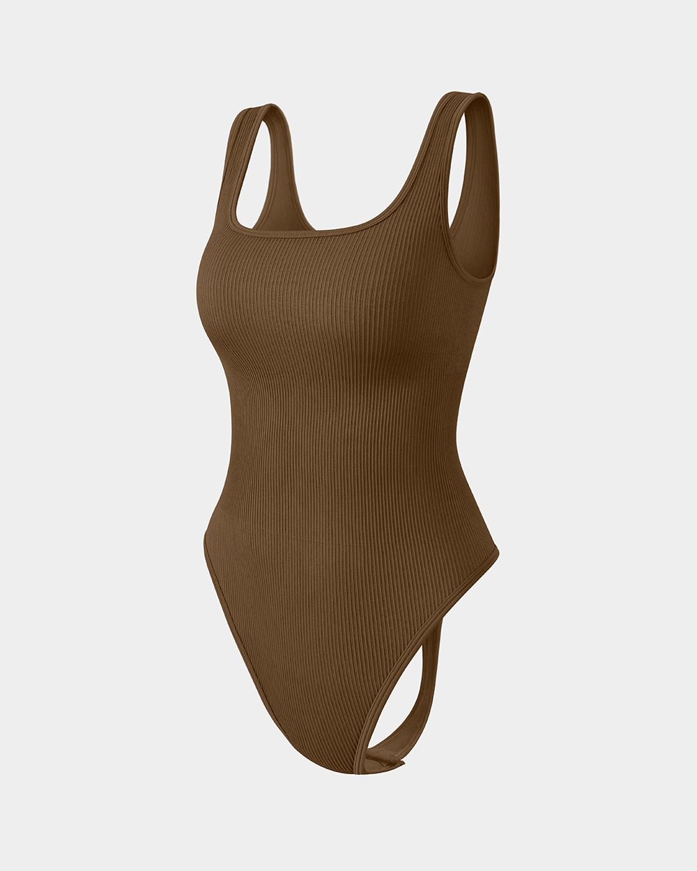 Sleeveless Square Neck Thongs Bodysuits
