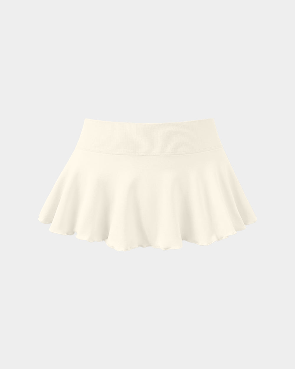 Skirts 2 in 1 Flowy Flared Casual Skirts
