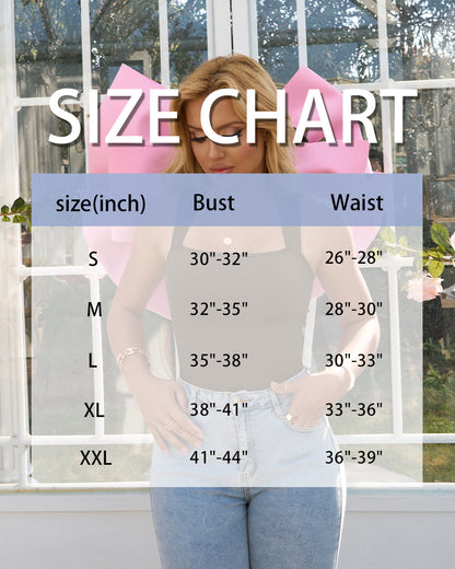 Square Neck Sleeveless Bodysuits