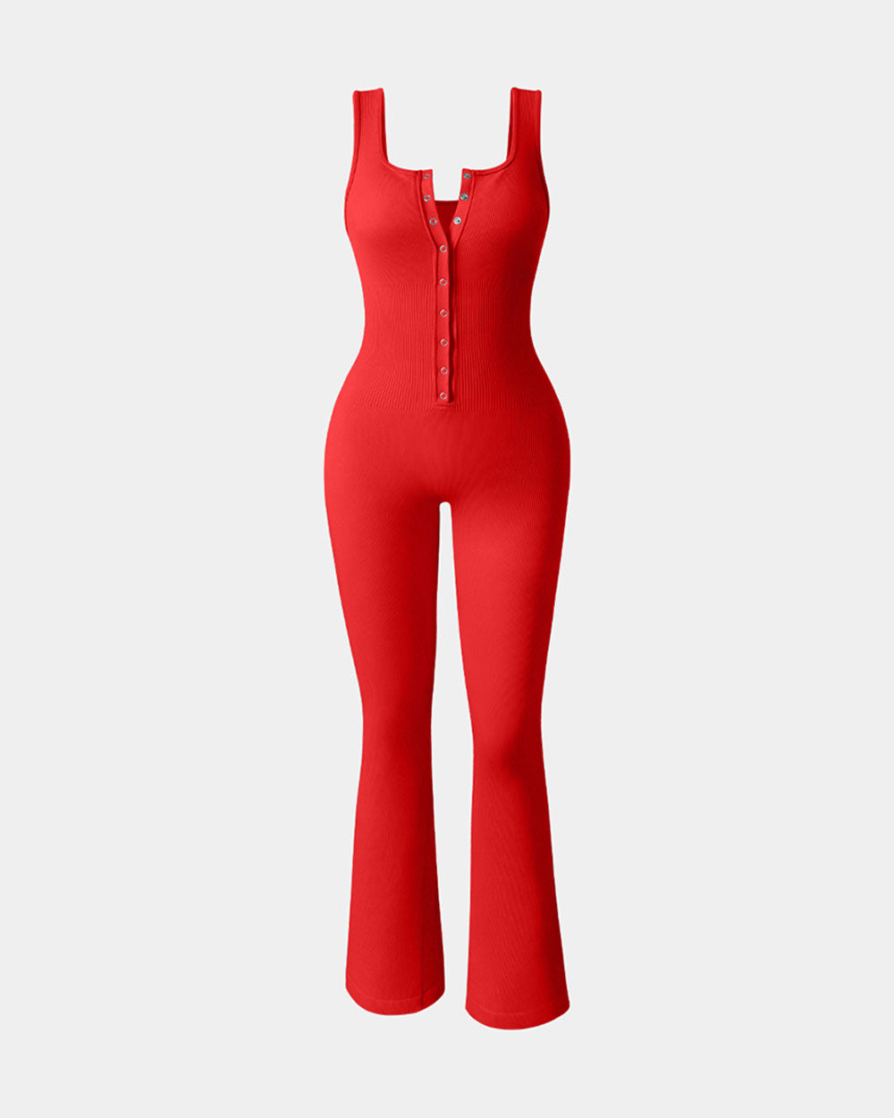 Ribbed Bell Bottoms  Flare Jumpsuits