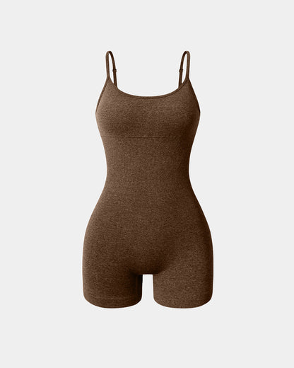 Spaghetti Strap Padded  Bra JumpSuits