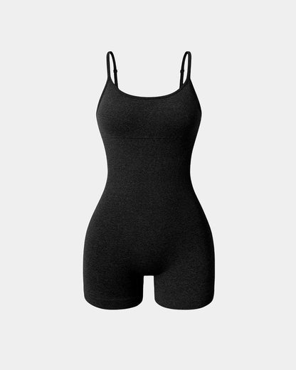 Spaghetti Strap Padded  Bra JumpSuits