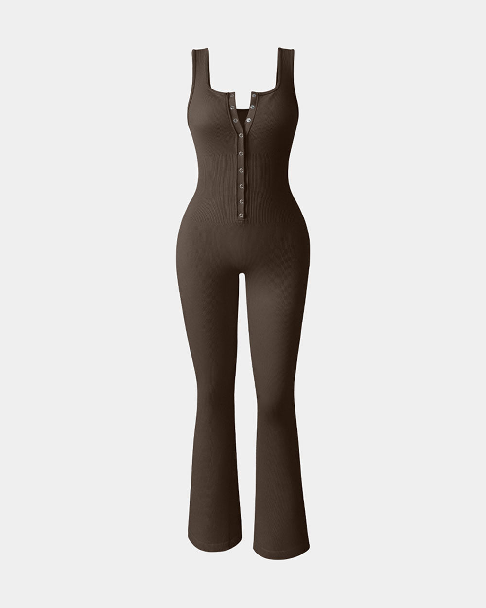 Ribbed Bell Bottoms  Flare Jumpsuits